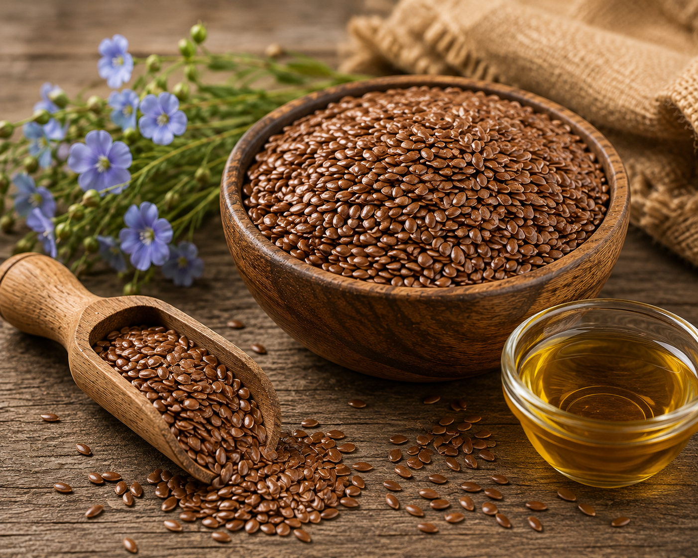 Organic Flax Seeds Alsi